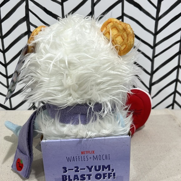 NWT Waffles + Mochi Stuffed Character from Netflix - Picture 5 of 11